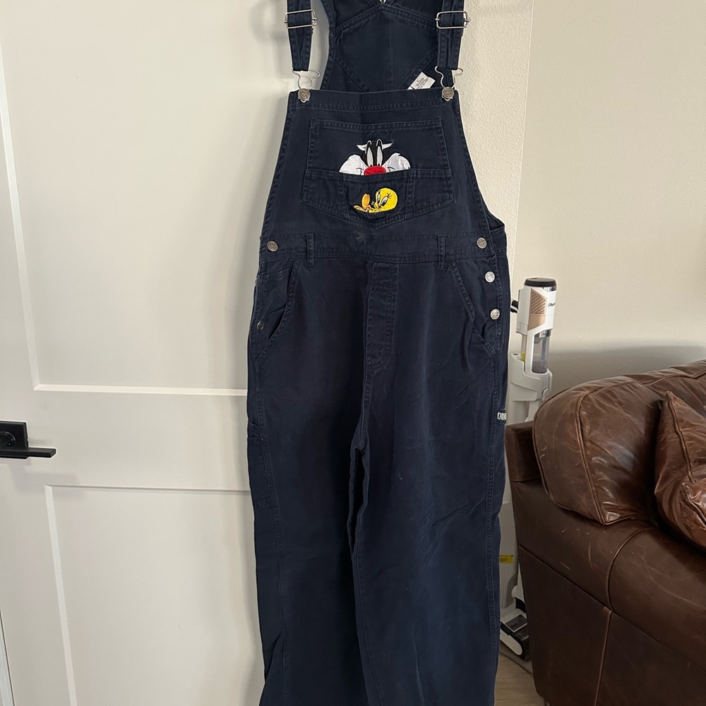 Vintage Looney Toons overalls